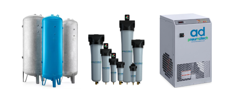Compressed Air Storage & Treatment