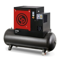 Chicago Pneumatic CPM20/8 TD - 15kW 20HP Screw Air Compressor with 500L Tank & Dryer